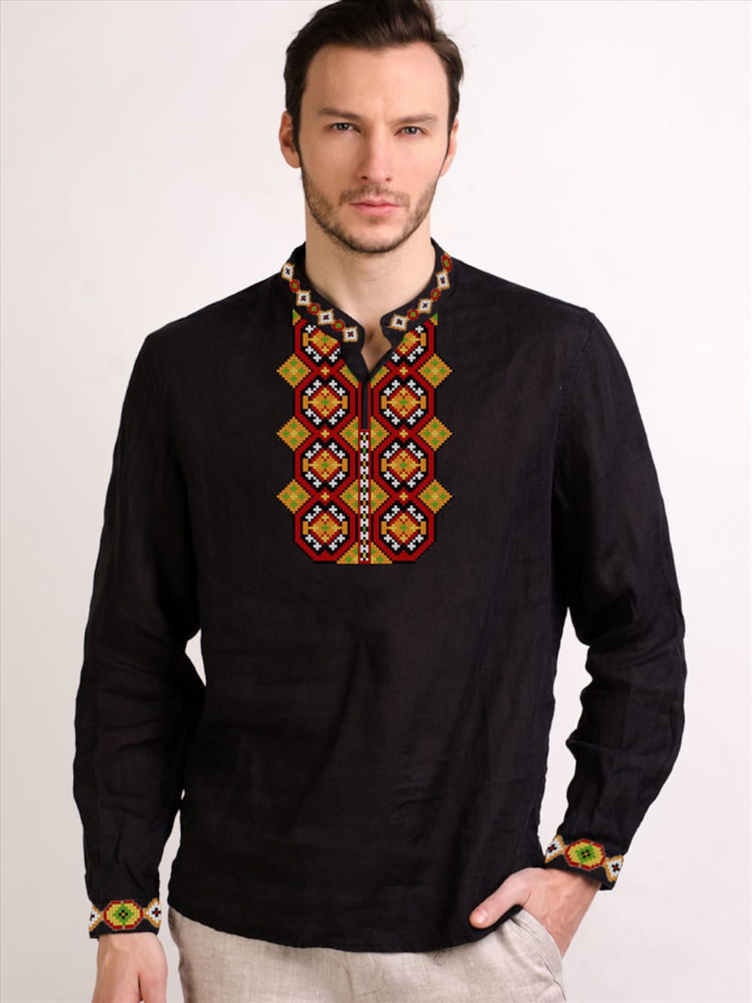 Geometric Sampler, Ukrainian Endless Ornament Cross Stitch Digital ...