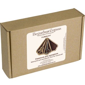 May include: A cardboard box with a label that reads "Volsebnaya Strana" and "FLZB(N)-017". The label also includes the text "Skrynka dlya rukodillia" and "Shkatulka dlya rukodeliya Box for handicraft".
