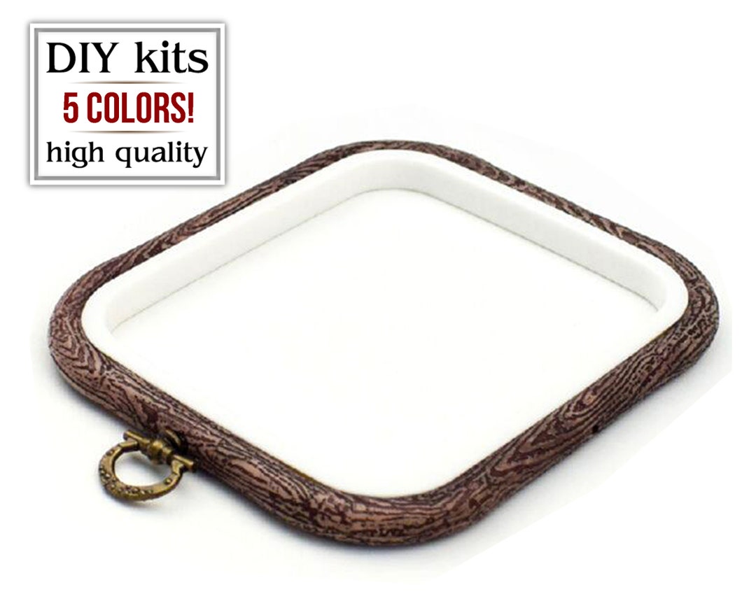 Embroidery Hoop Square, 125145mm, Crossstitch Hoop, Nurge Embroidery Accessories, Enbroidery