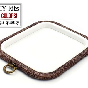 Embroidery hoop square, 125*145mm, cross-stitch hoop, Nurge embroidery accessories, Enbroidery tool