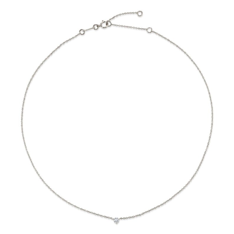 14k Solid Gold VVS Diamond Pendant / VVS Diamond Necklace With Etsy