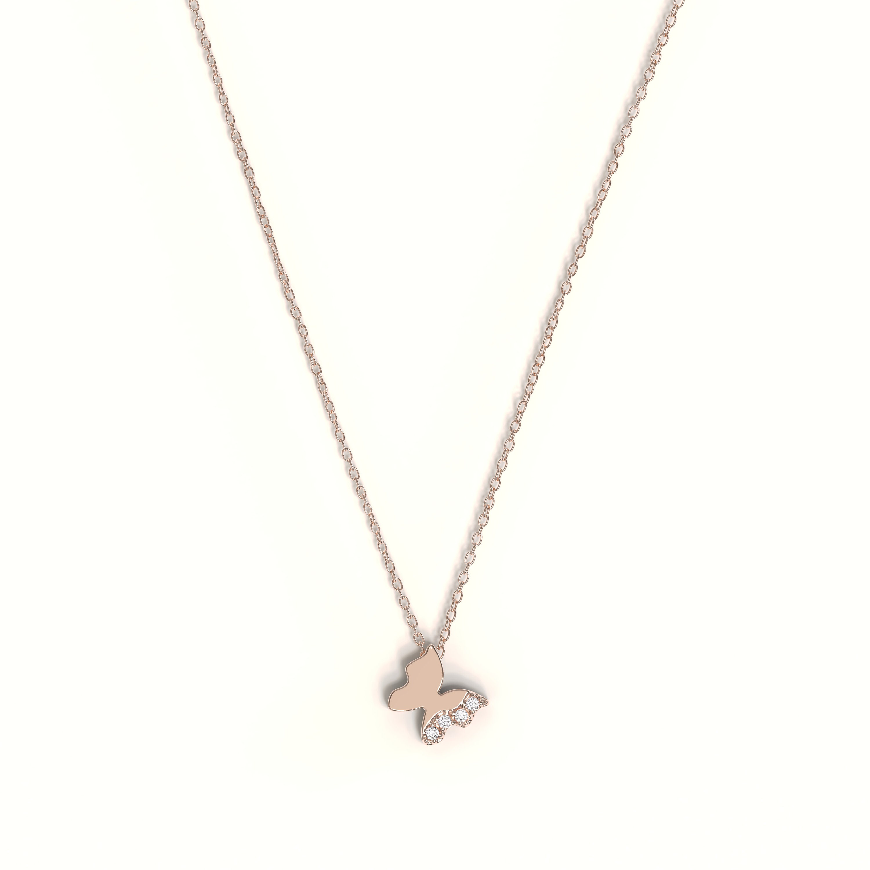 V C A Butterfly Necklace | Shopee Philippines