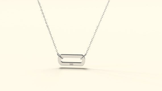 Pendentif Diamants 0,325 Carat - Or Jaune 14k (585) - Blanc SI - Occasion