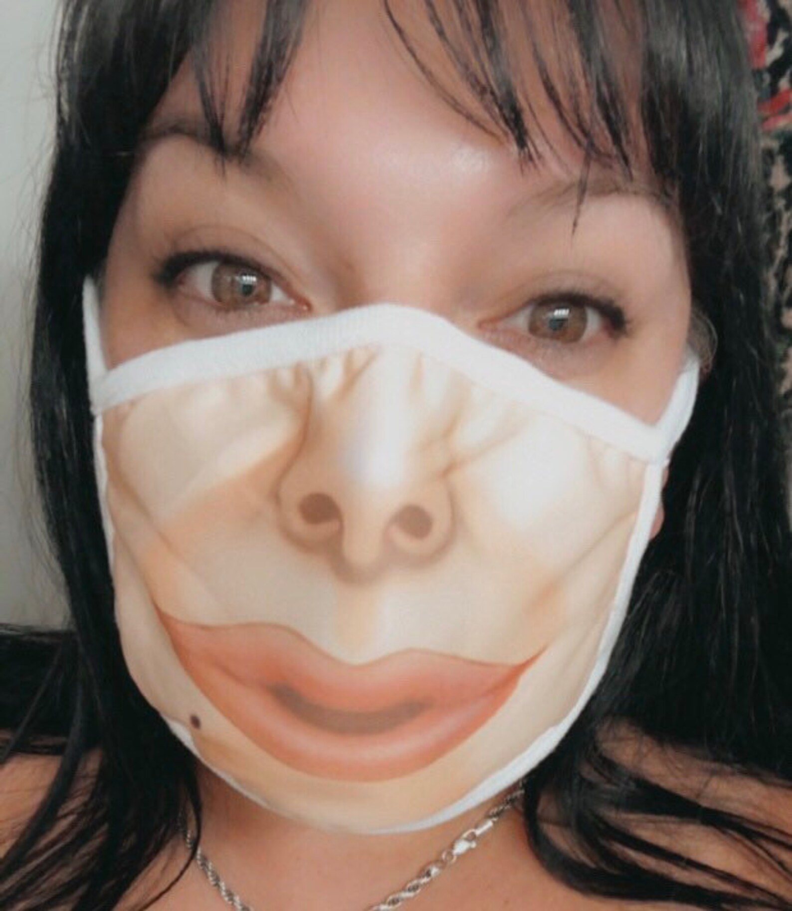 Funny Mouth Face Masks 1 or 3 pack Etsy