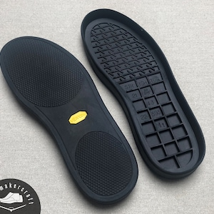 Sneaker cup sole Vibram 2148 Strighton black for shoemaking sneaker making, sizes 40, 41, 42, 43, 44, 45, 46 image 1