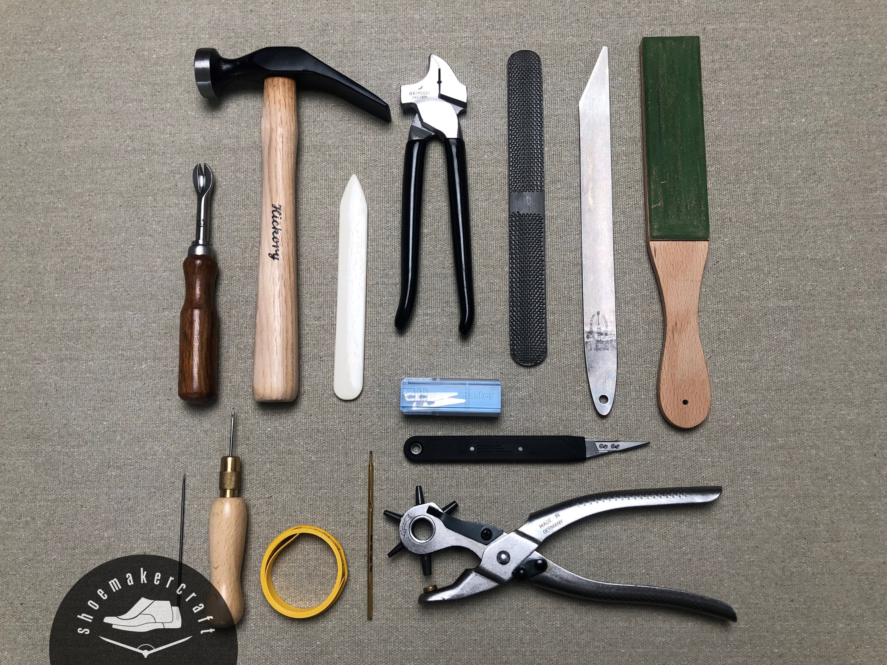 Shoe Making Starter Knife Set / Beginners Knife Set / Shoe Making Kit /  Shoe Knives -  Israel