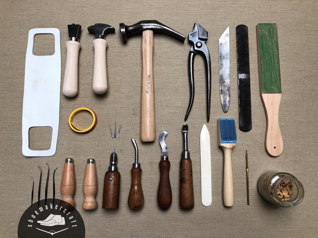 Shoemaker Tool Set Kit for Beginners Starters Shoemaking BASIC Etsy