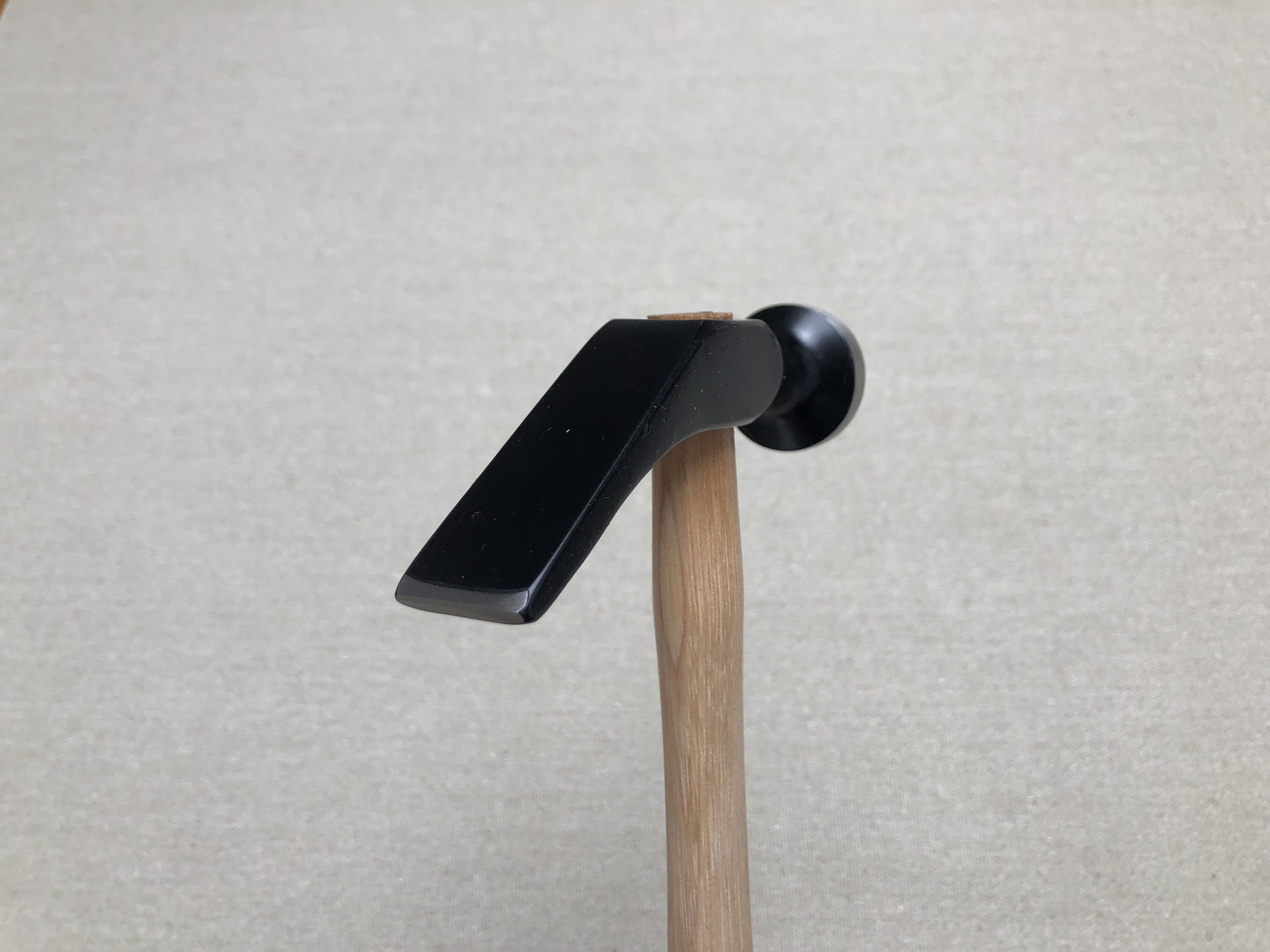 ハンマー ヒッコリー柄 靴職人 37cm シューメイカー レザークラフト 革工具 黒色コーティングの靴職人用ハンマー、ヒッコリー材の柄、350g - Etsy 日本