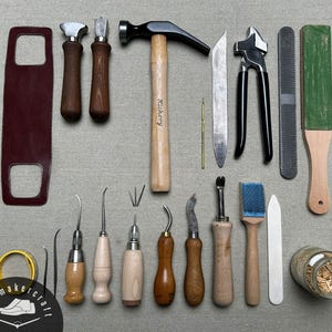 Shoemaker tool set kit for beginners starters shoemaking BASIC - Made in Germany