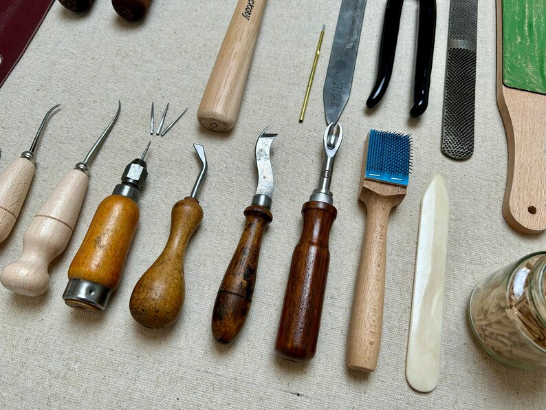 Shoemaker Tool Set Kit for Beginners Starters Shoemaking BASIC - Made ...