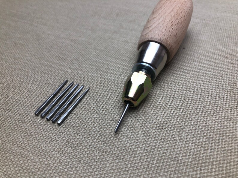 Pegging Awls With Handle, Pegging Awl Handle, Wooden Pegs, Nailing Awl