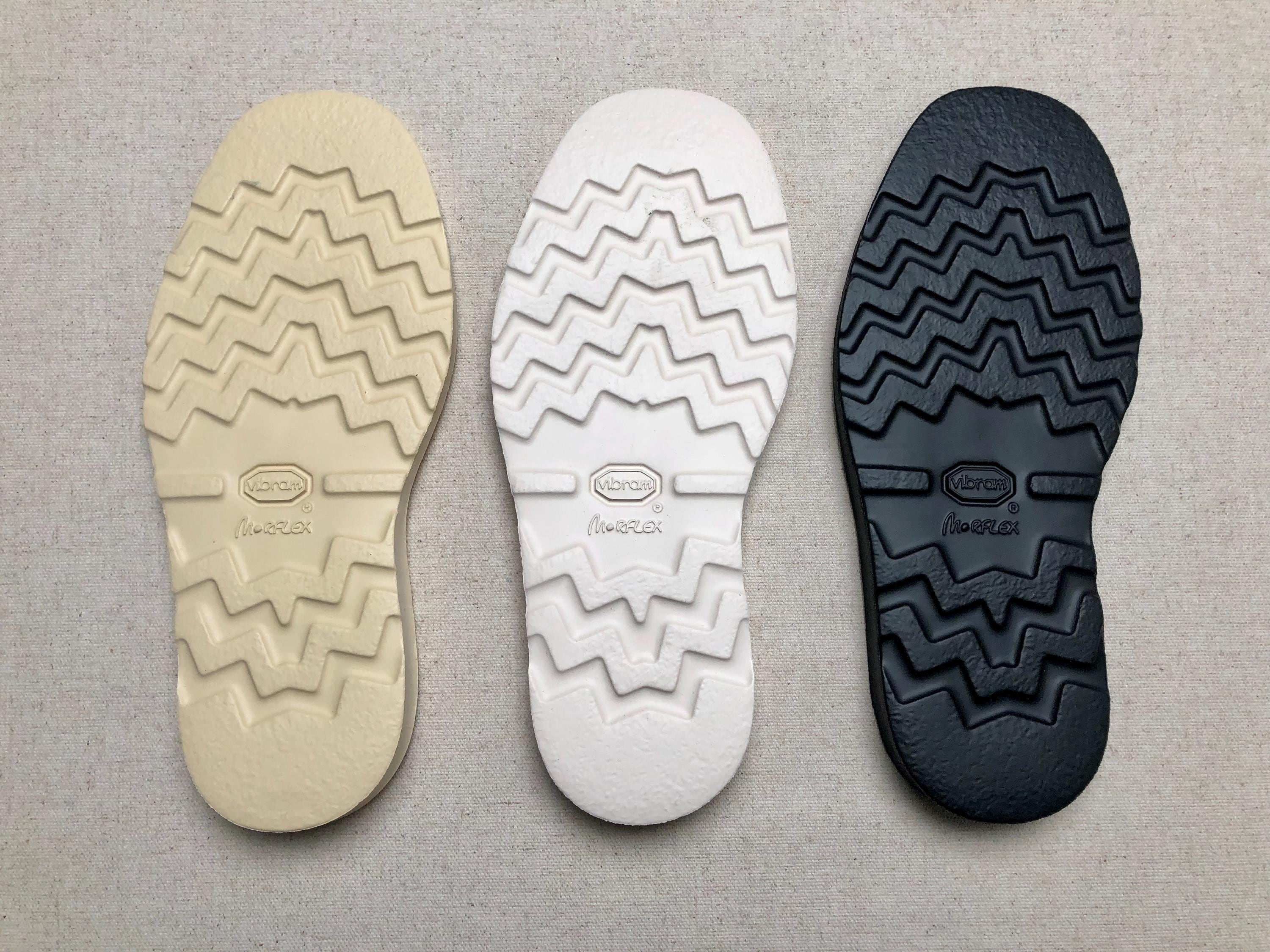 Vibram Cristy Morflex 4377 Wedge Sole Creme, White, Black, EVA