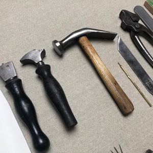 Shoemaker Tool Set Kit for Beginners Starters Shoemaking BASIC Made in ...