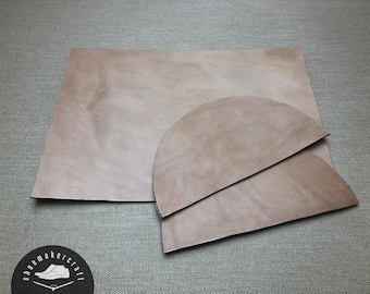 Leder für Zehentrenner und Fersenkappe von der Gerberei Martin - Made in Germany