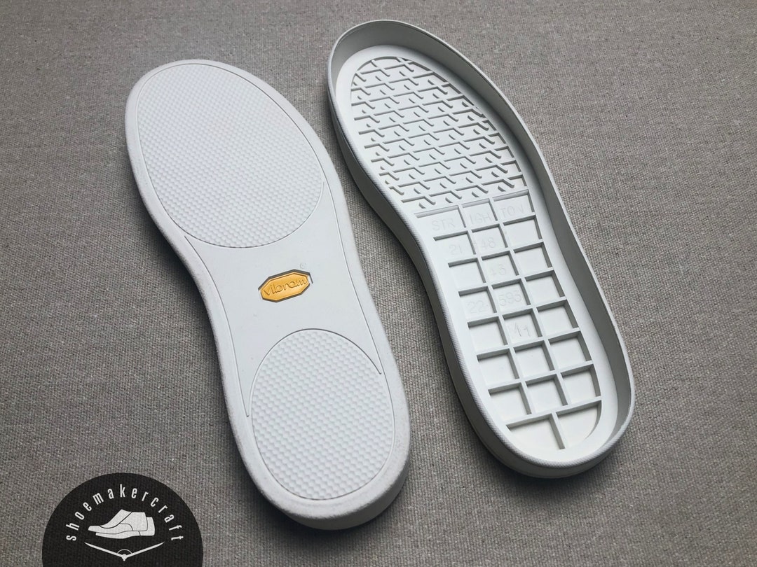 Sneaker Cup Sole Vibram 2148 Strighton White for Shoemaking Sneaker Cup Sole Vibram 2148 Strighton White for Shoemaking