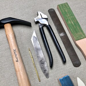 Shoemaker Tool Set Kit for Beginners Starters Shoemaking BASIC - Made ...