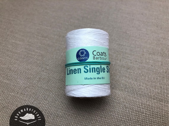 Linen Single Shoe Thread by Coats Barbour 12/1 | Etsy