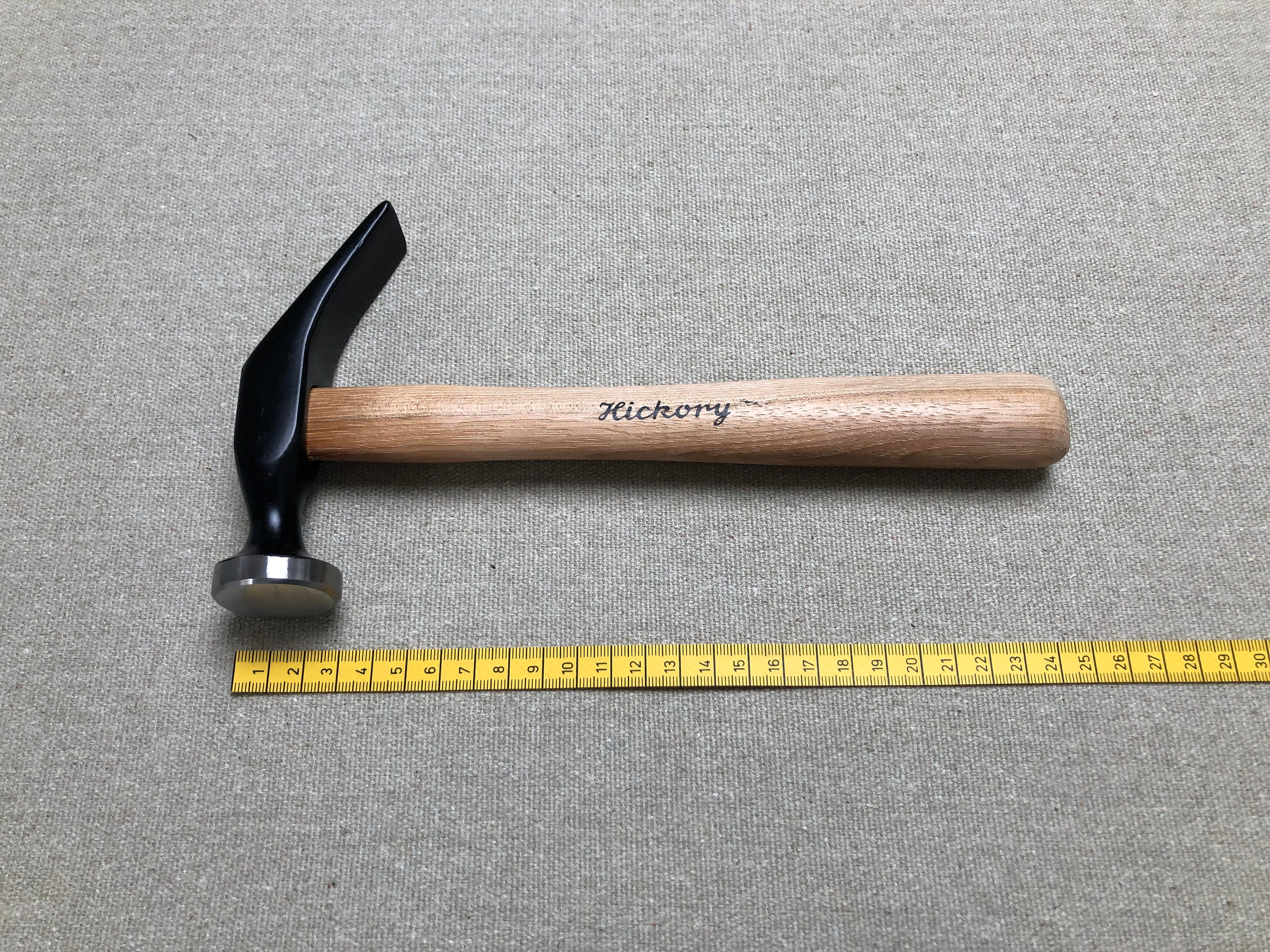 黒色コーティングの靴職人用ハンマー、ヒッコリー材の柄、350g - Etsy 日本