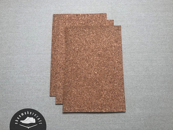 Cork Filler Sheets, Shoemaking Supplies (33cm x 22cm)