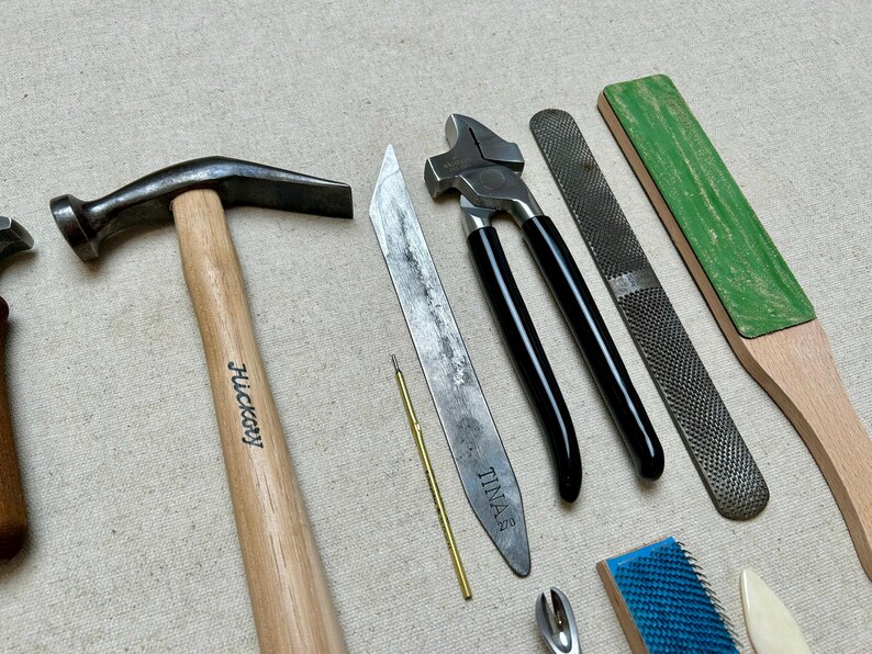 Shoemaker Tool Set Kit for Beginners Starters Shoemaking BASIC - Made ...