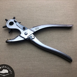 Hole punch pliers - Made in Germany for shoemaking and general leather work 2 mm, 3 mm, 4 mm