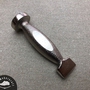 Shoemaker closing hammer, folding hammer, pattern hammer, hammer without handle, leather closing hammer - Made in Germany