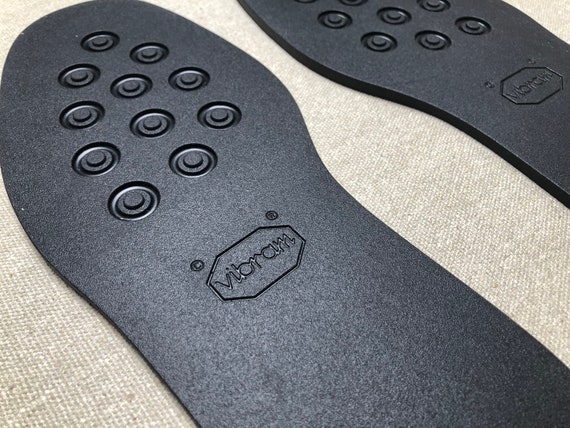 Vibram Eton 2055 Rubber Boot and Shoe Soles, Sizes 39, 40 
