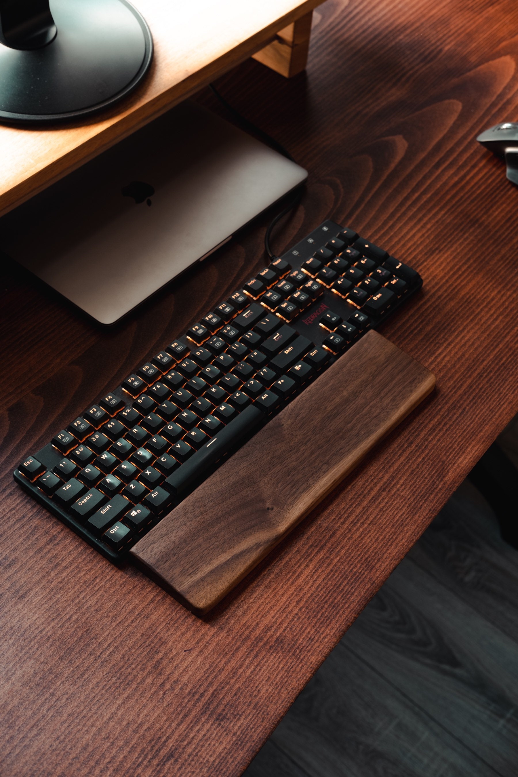 GROVEMADE Wood Keyboard Wrist Rest Maple（The Grovemade Wood