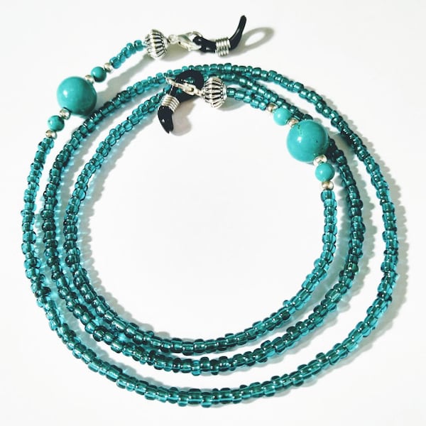 Beaded Glasses Chain Etsy UK