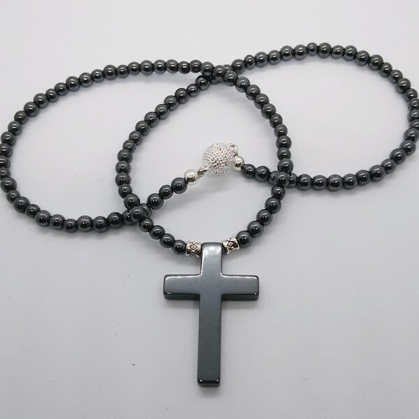 Clergy cross necklace