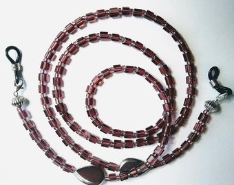 Boho glasses chain, beaded glasses chain, sunglasses chain, wife birthday gift,  birthday gift for friend, Mother's Day gift from son