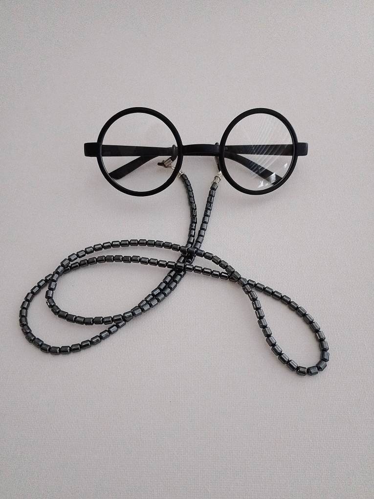 Glasses Chain Eyeglass Chain for Women Sunglass Chain Eyeglass Strap Eyeglasses  Holder Sunglasses Cord Reading Lanyard Gold Black sidonie 
