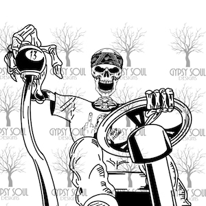 Skeleton Skull Truck Driver Alive Inside Bad Ass Middle Finger CDL Trucker Semi men women original jpg png svg sublimation digital download