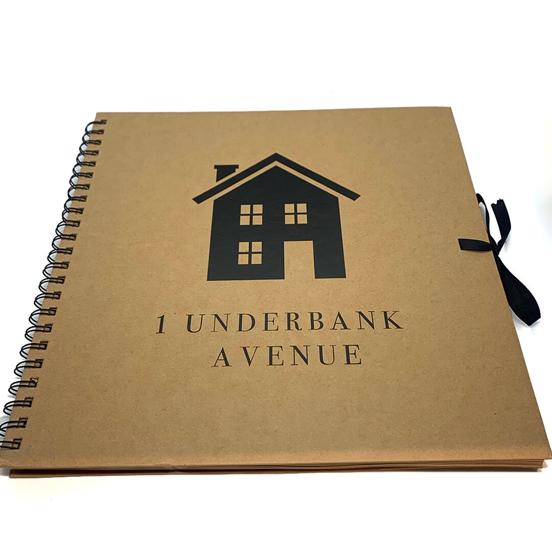 Personalised Scrapbook Home Renovation Photo Album Memories Etsy