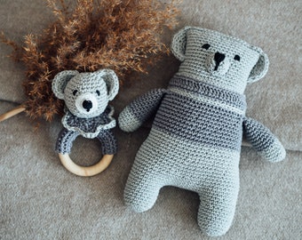 | d’ensemble d’ours Ours câlin et hochet d’ours