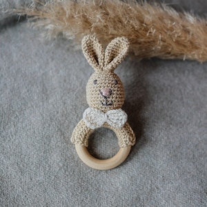 Hase rattle | Rattle rabbit | Baby rattle |  Baby toys