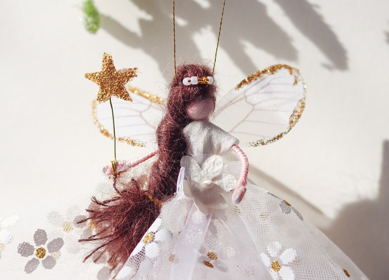Hope Fairy/Hanging Fairy Doll Decoration/Special Occasion fairy Gift/Keepsake/ Remembrance/Handmade Fairy gift/Angel/Fairies image 5