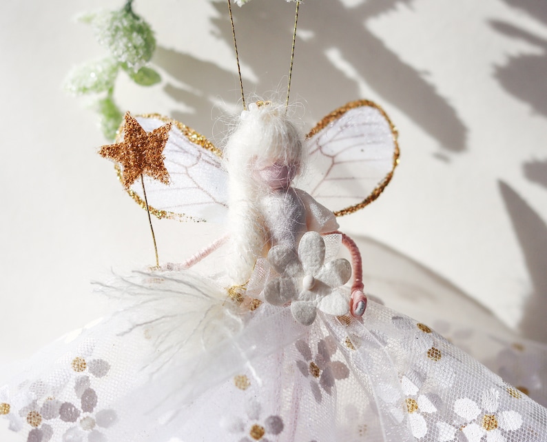 Hope Fairy/Hanging Fairy Doll Decoration/Special Occasion fairy Gift/Keepsake/ Remembrance/Handmade Fairy gift/Angel/Fairies image 2