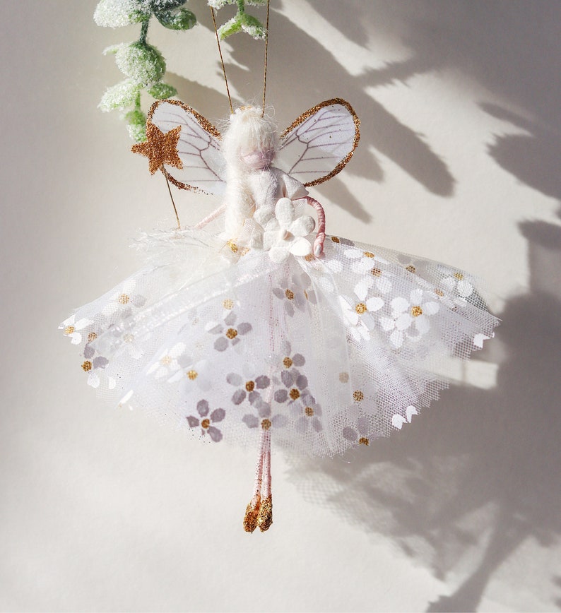 Hope Fairy/Hanging Fairy Doll Decoration/Special Occasion fairy Gift/Keepsake/ Remembrance/Handmade Fairy gift/Angel/Fairies image 1