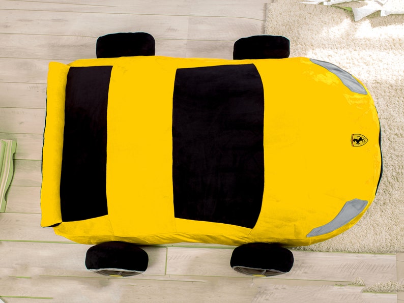 Bean Bag Bed Sport Car/ Kids Bean Bag / Adult Bean Bag / Floor Etsy