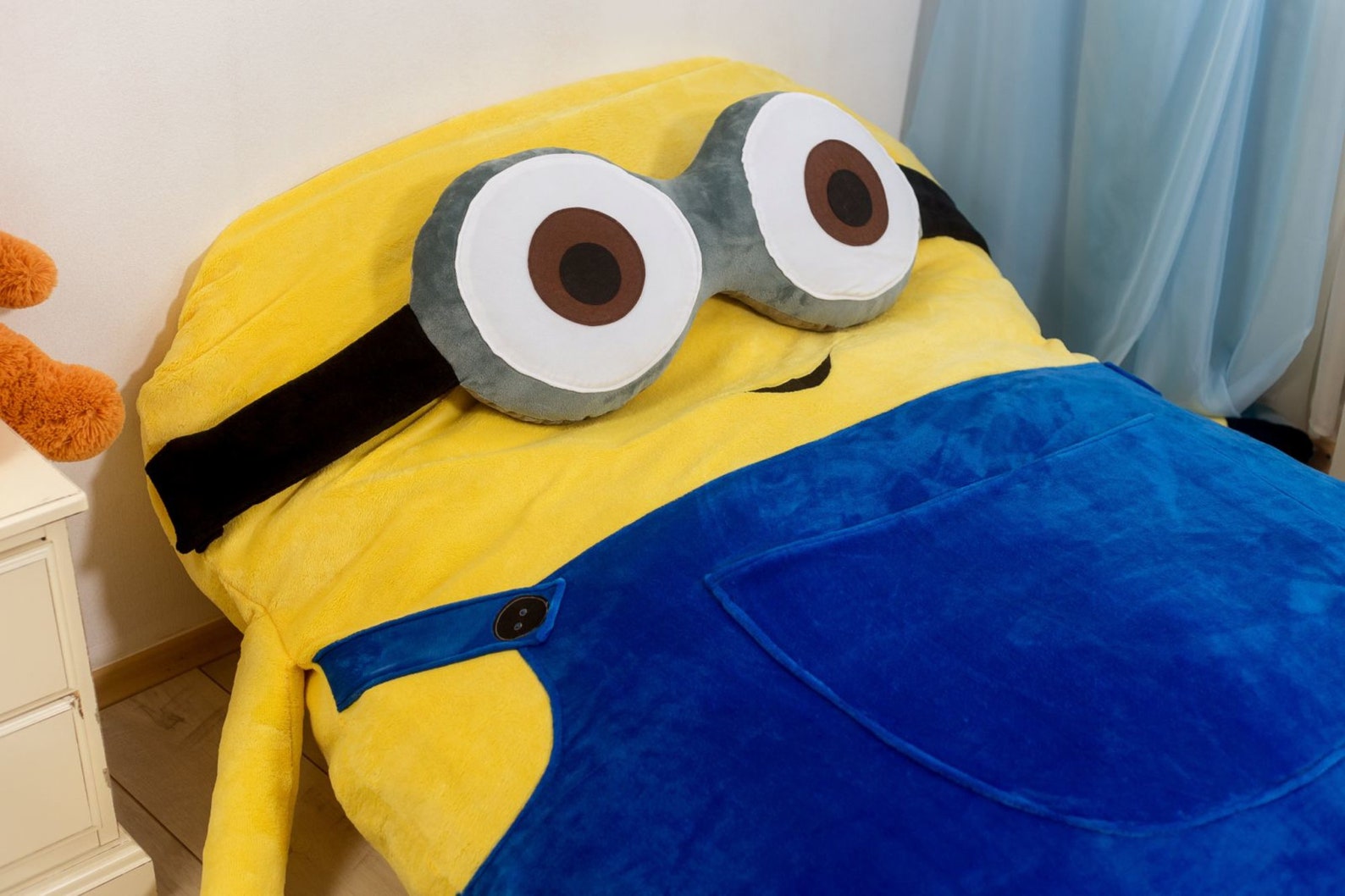 Bean Bag Bed Minion / Kids Bean Bag / Adult Bean Bag / Floor Etsy