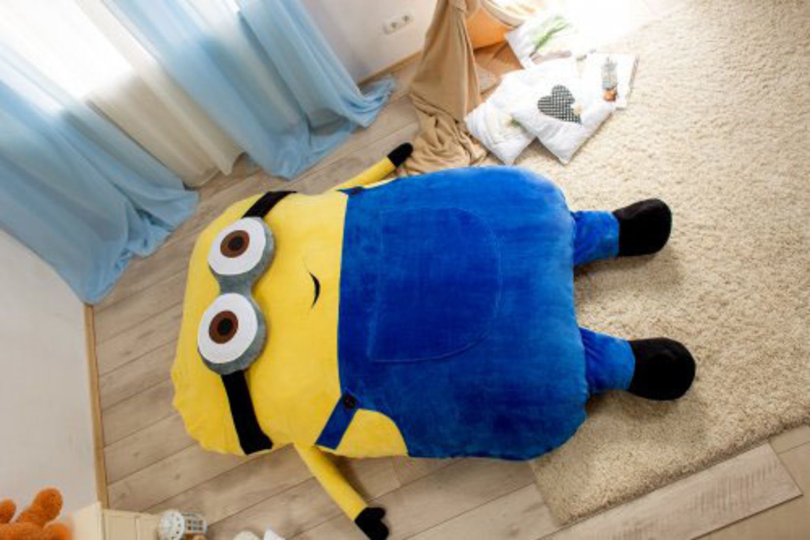 Bean Bag Bed Minion / Kids Bean Bag / Adult Bean Bag / Floor Etsy