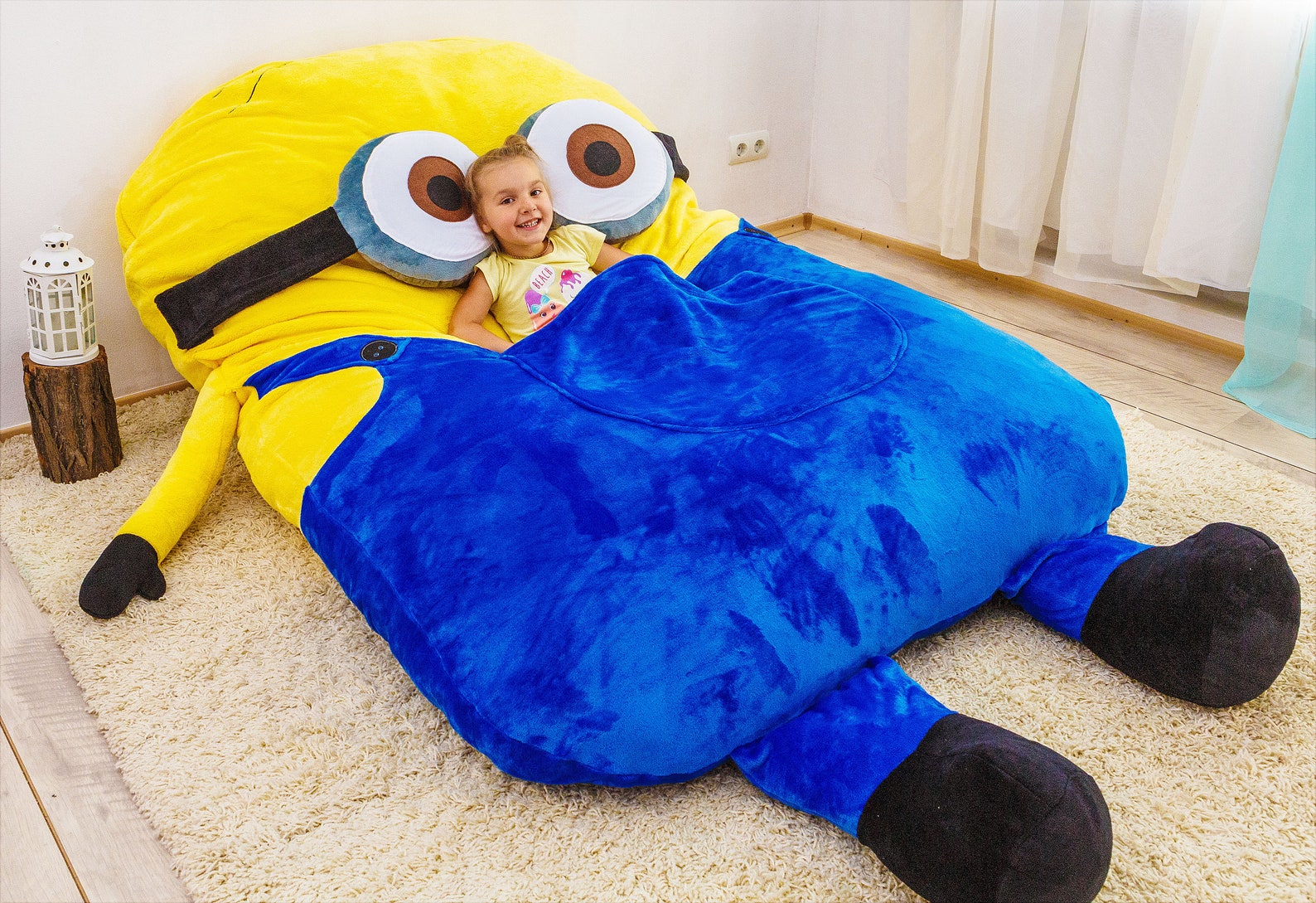 minion bean bag sofa bed