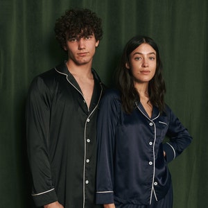 Etsy silk pyjamas clearance