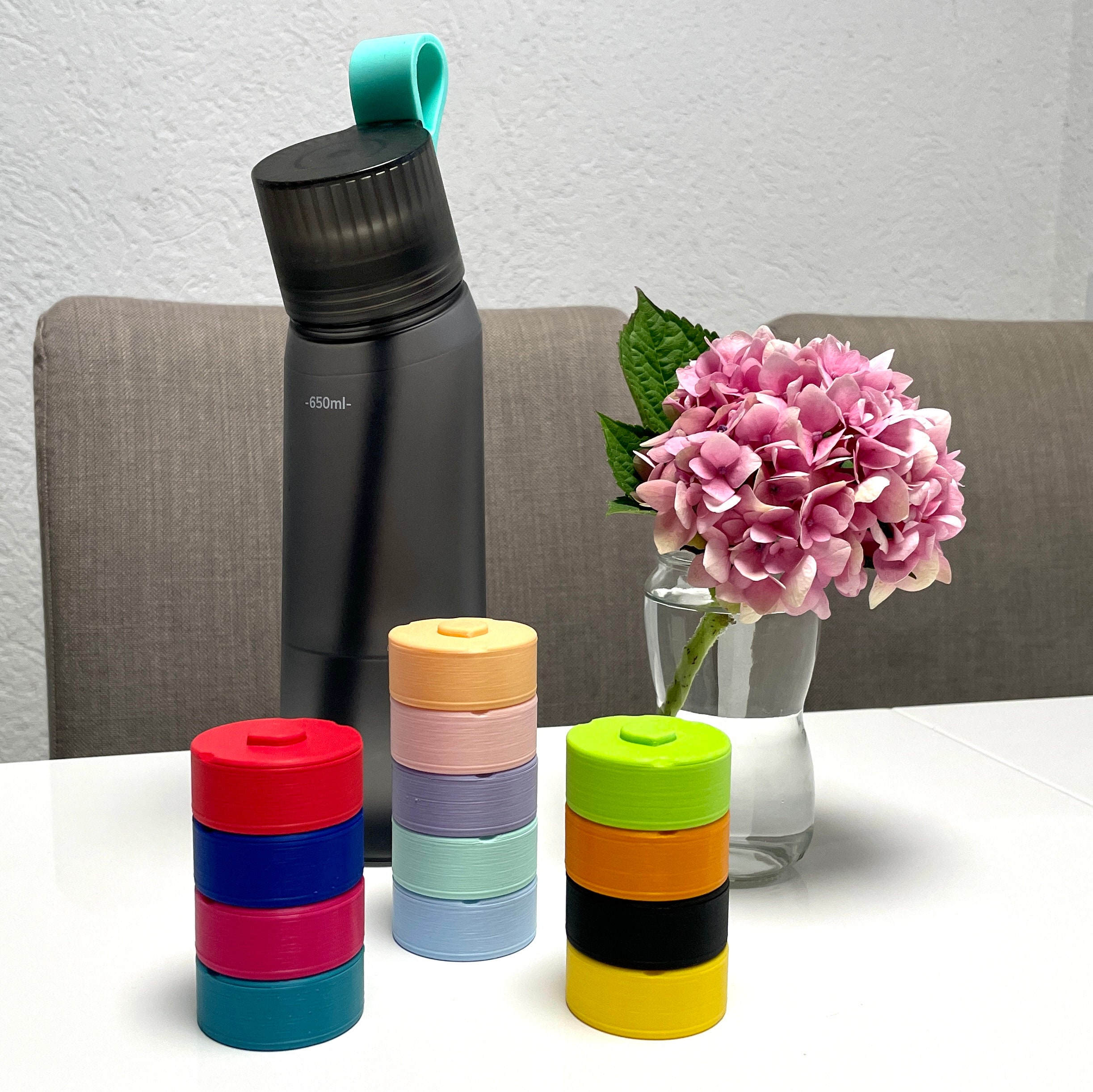 Duft Box Aufbewahrung für Air Up Flasche ohne Magnethalterung über 60  Farben -  Italia