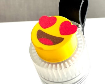 3D Emoji Pod Box Heart Eyes voor Air Up Bottle