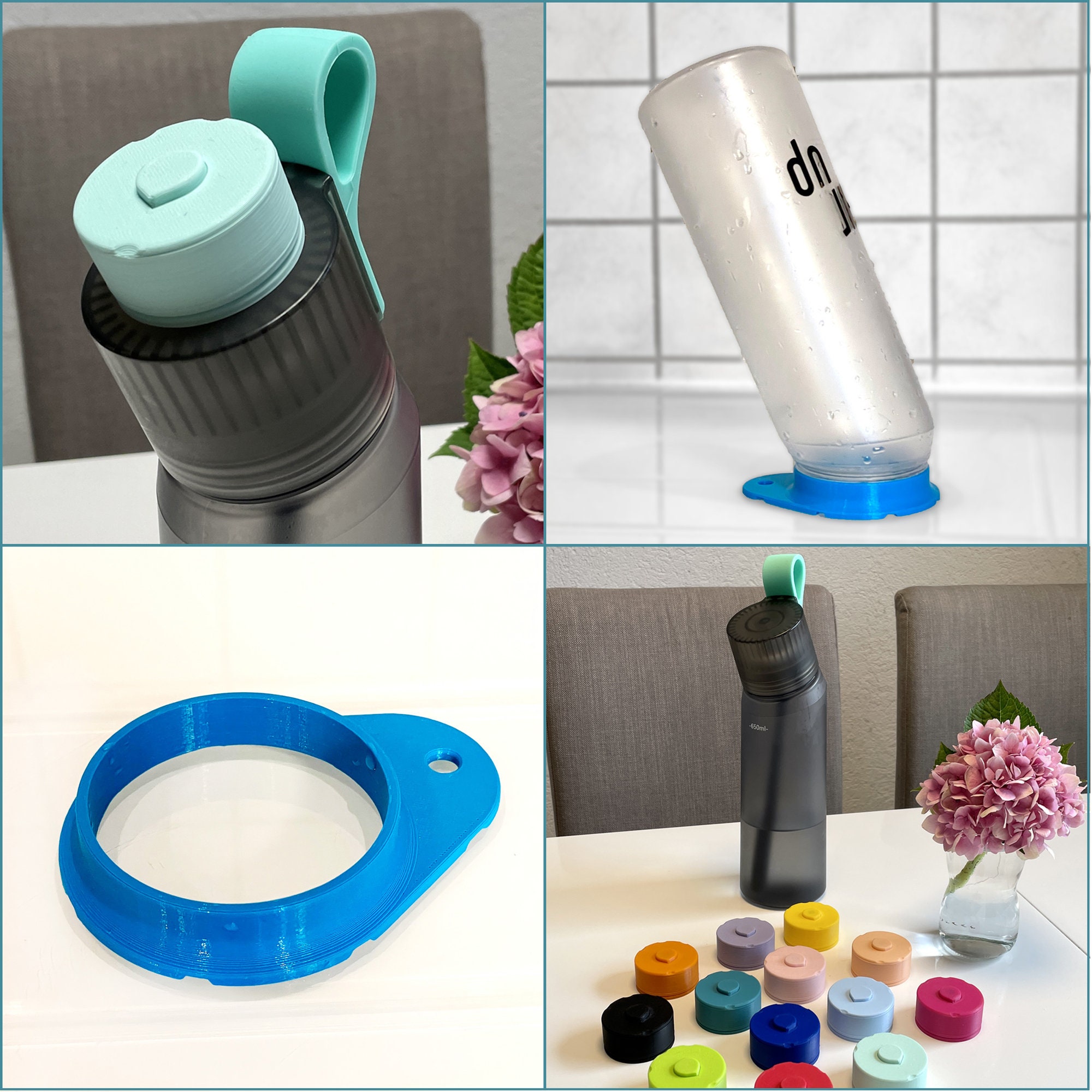 Fragrance Pod Storage for Air up Bottle Including Magnetic Holder for  Attachment Over 60 Colors 