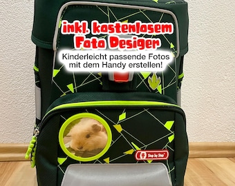 3D-Foto Rahmen für Step by Step Schulranzen - über 50 Farben - inkl. kostenlosen 3D-Foto Designer