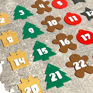 3D-Adventskalender Zahlen Sets immagine 2