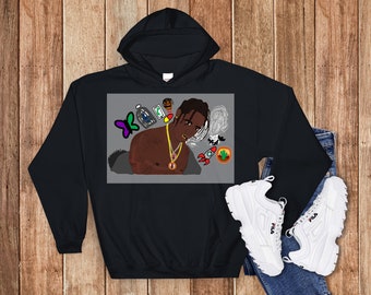 la flame hoodie